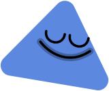 blaues Logo Dreieck life-connect, wir verbinden Geist und Seele